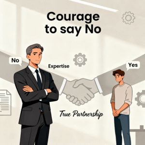 The Courage to Choose an Expert Partner