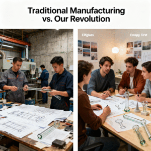 Traditional Manufacturing vs. Our Revolution