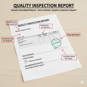 how to read a quality inspection report