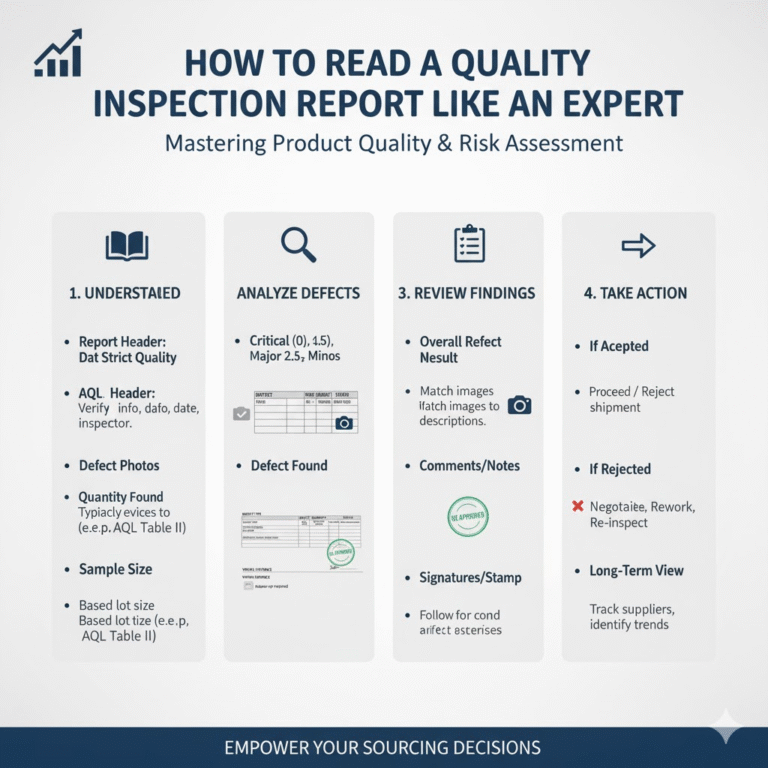 how to read a quality inspection report