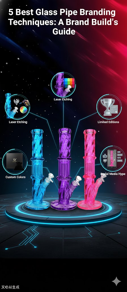 glass pipe branding techniques