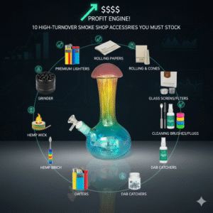 high-turnover smoke shop accessories