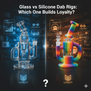 Glass vs silicone dab rigs flavor preservation comparison