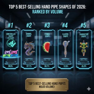 best selling glass hand pipes