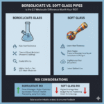 Borosilicate vs Soft Glass Pipes
