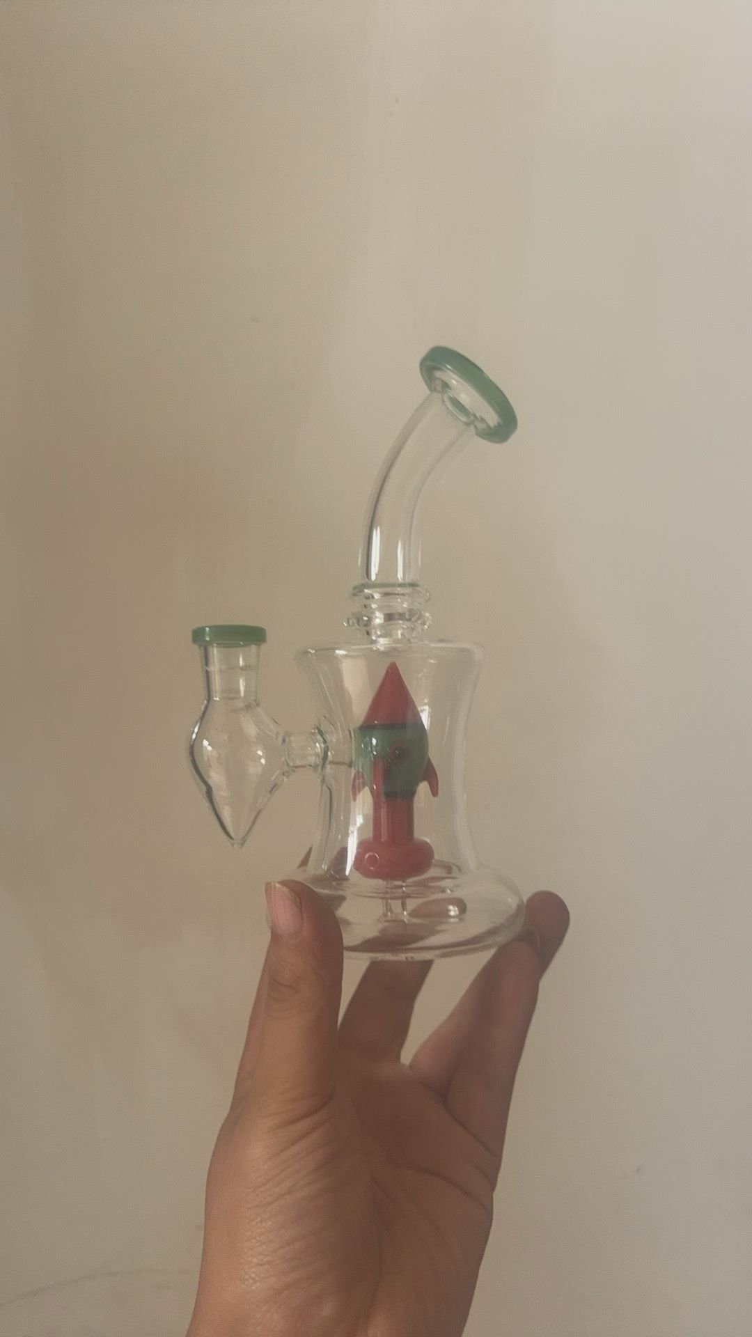 Glass hand pipes