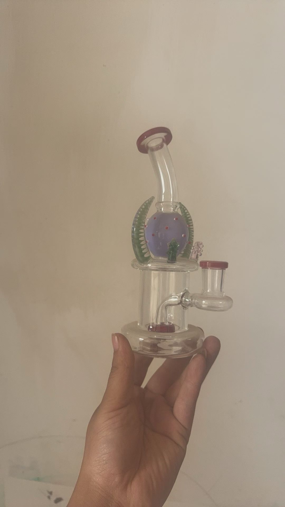 Glass hand pipes