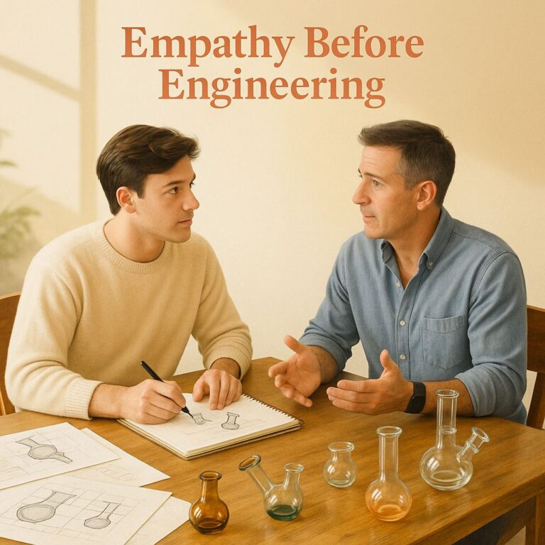 Empathy Before Engineering: Our Product Philosophy - glass pipe product photo