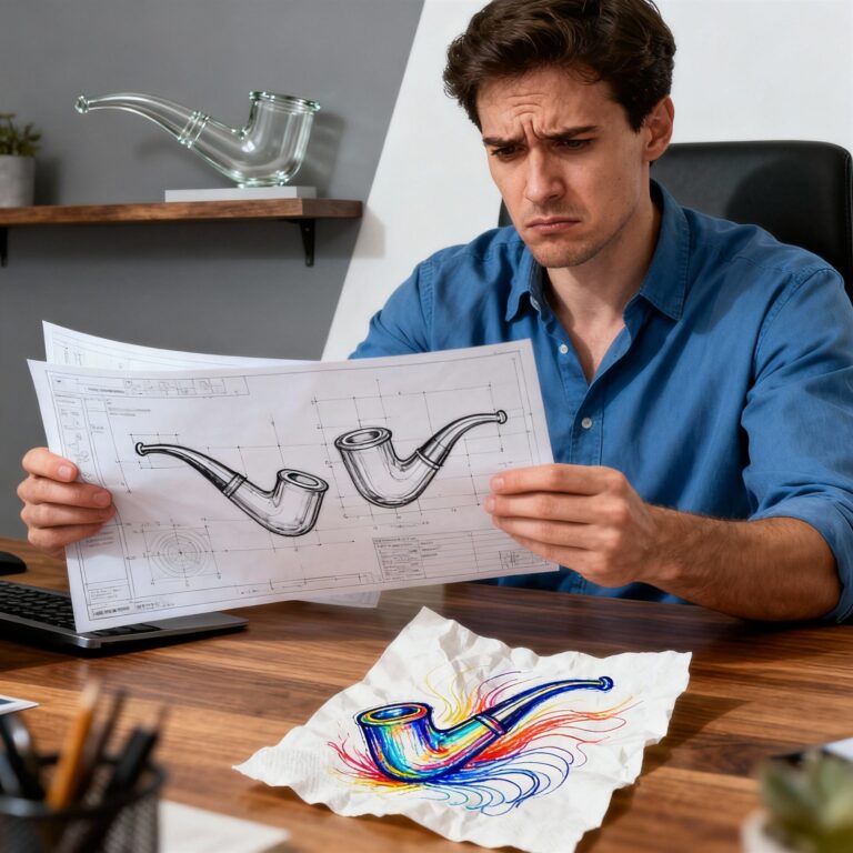 Empathy Before Engineering: Our Product Philosophy - glass pipe product photo
