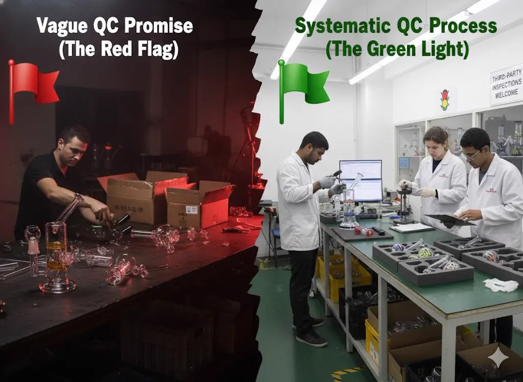 glass pipe quality control：Why a Vague Promise Fails in Glass Pipe Quality Control