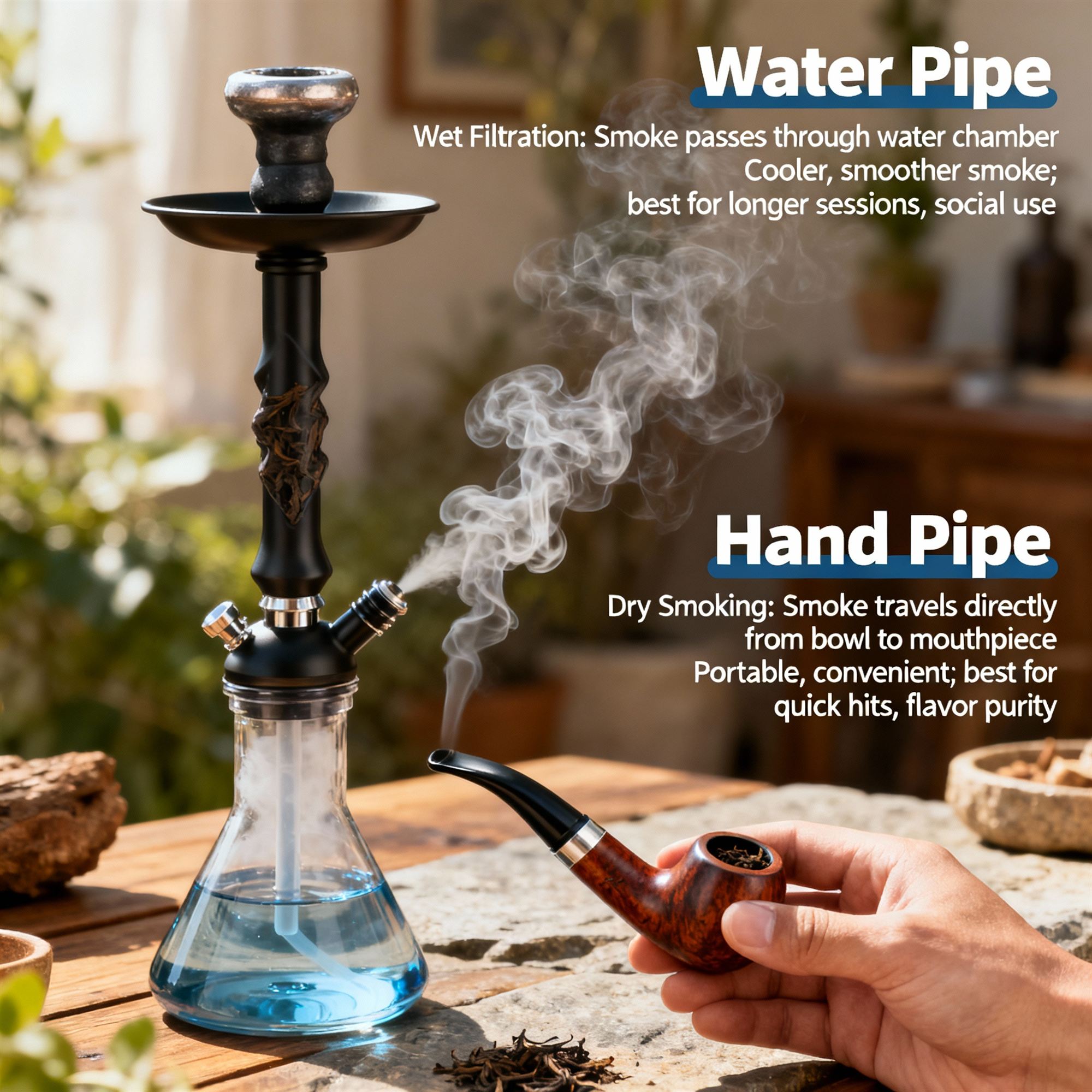 Beginner visual guide to common glass pipe types and shapes