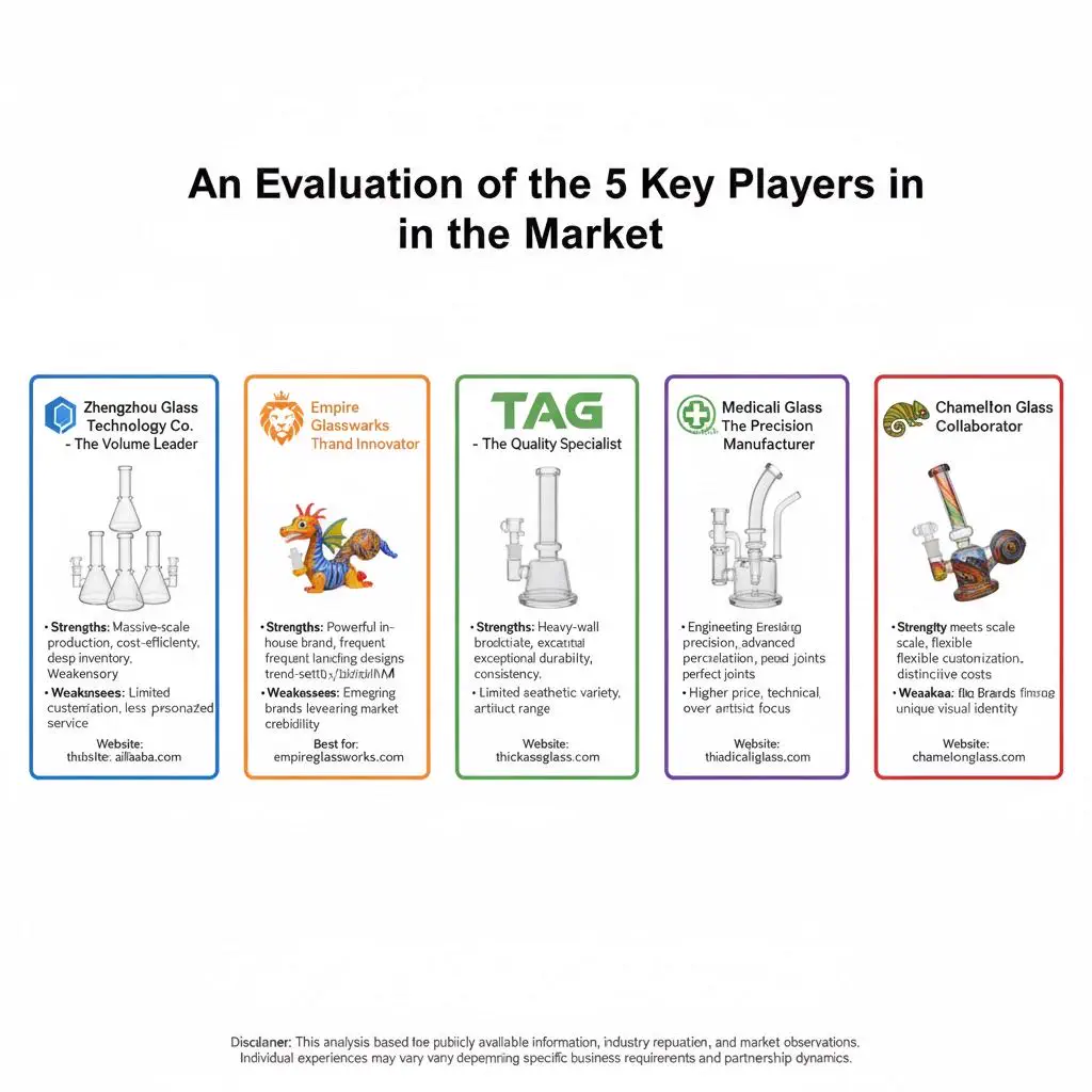 How to Choose a Bong Supplier: 5 Key Players - glass pipe product photo