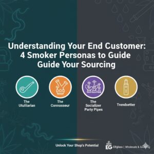 4 Smoker Personas to Guide Your Sourcing - glass pipe product photo