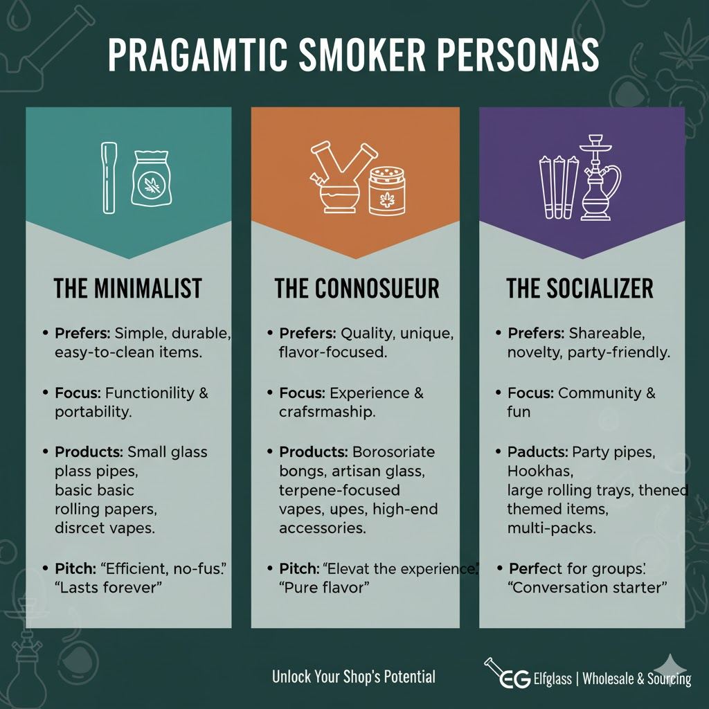 4 Smoker Personas to Guide Your Sourcing - glass pipe product photo