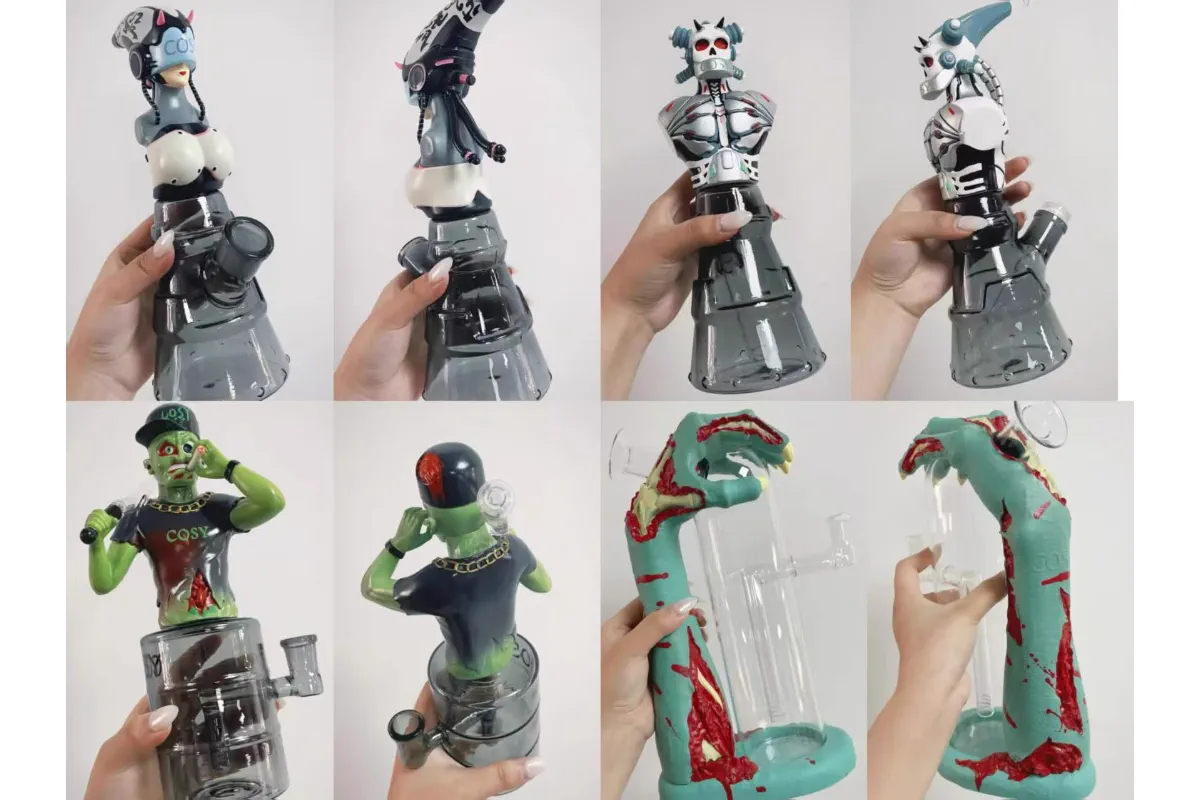 glass color trends across colored glass hand pipes