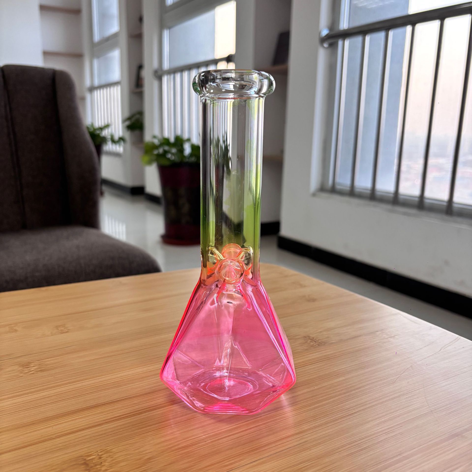 Glass hand pipes on display with retail markup applied