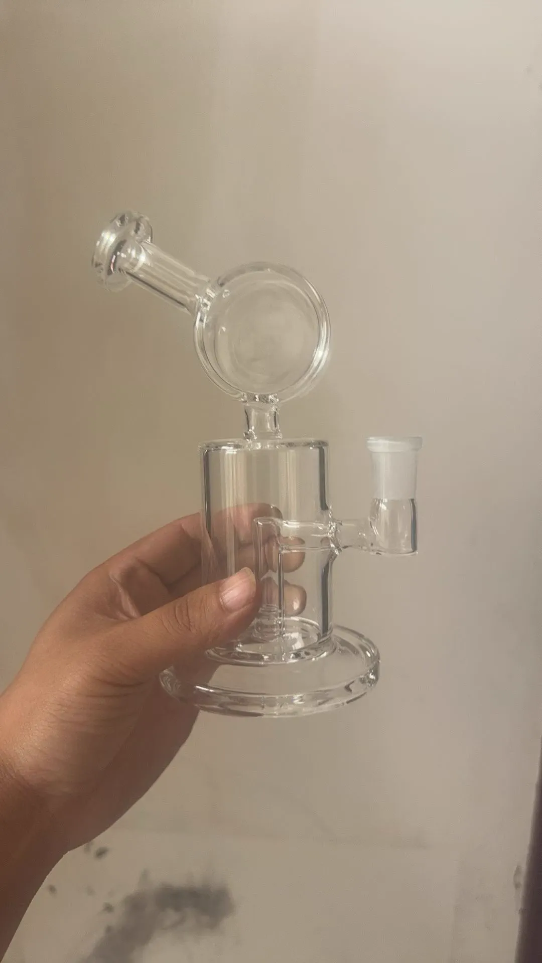Heavy glass pipes versus standard weight comparison showing thick-walled wholesale pieces