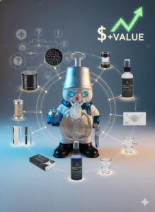 Upselling with Purpose: Raise Order Value with Pairings - glass pipe product photo