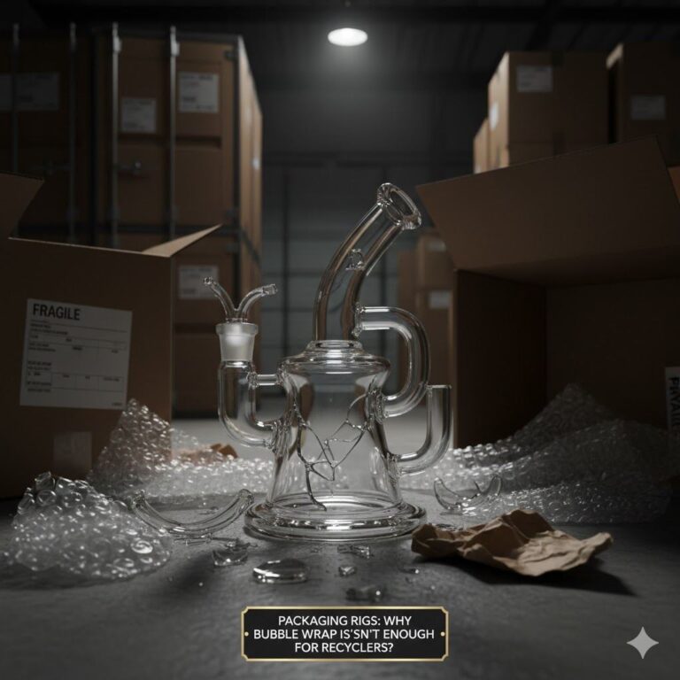 Packaging Rigs: Why Bubble Wrap Isn’t Enough for Recyclers? - glass pipe product photo