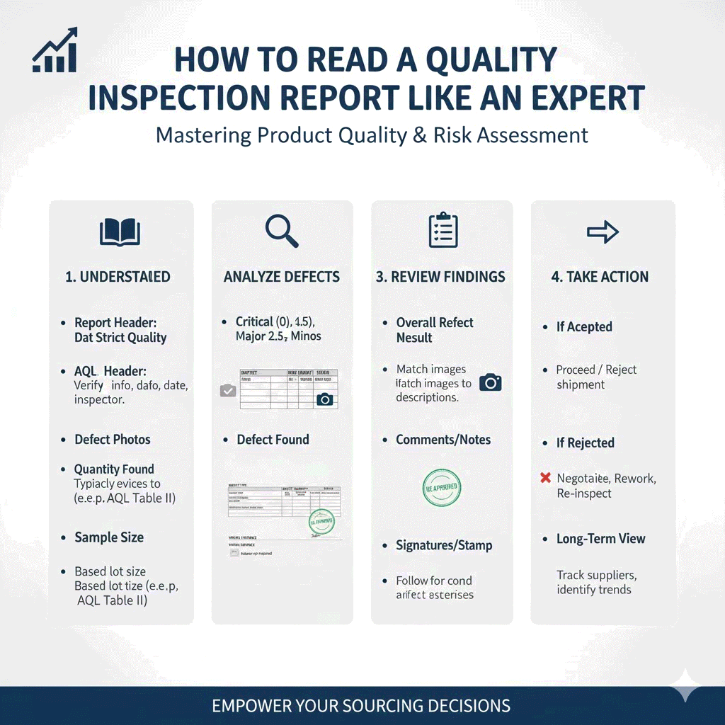 How to read a quality inspection report for wholesale glass orders