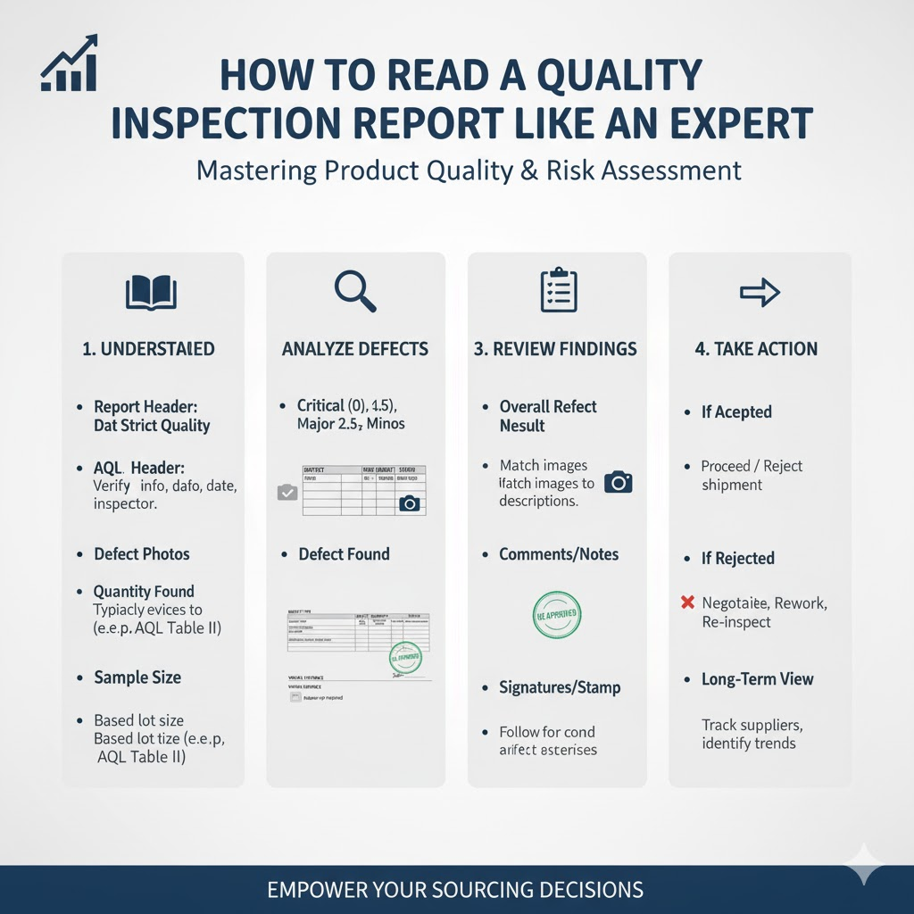 Receiving a glass order: quality report